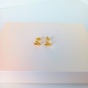 Brinco coração esticadinho