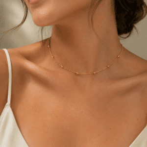 Choker micro bolinha