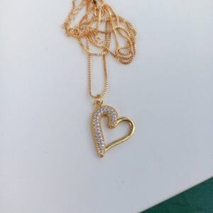 Colar coração afeto